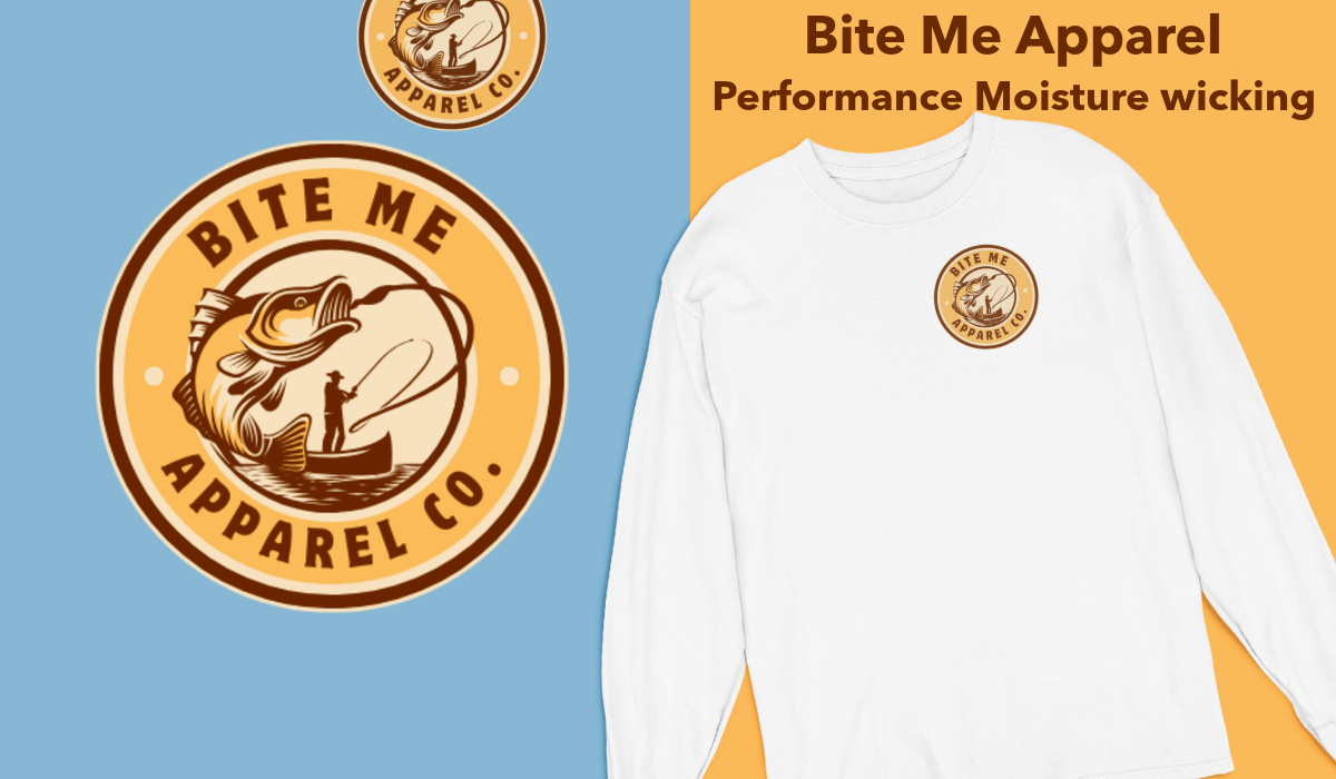 Bite me Apparel Men’s Long Sleeve Performance Tee