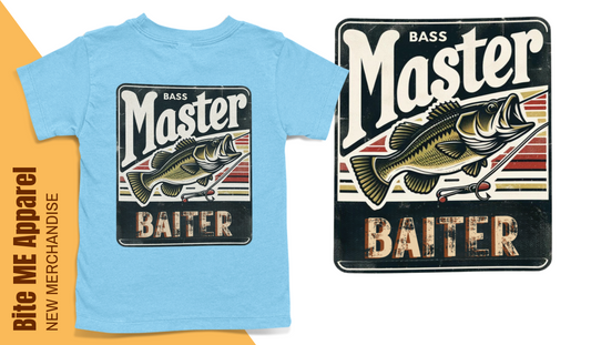 "Vintage Bass Master Angler Tee - Classic Fishing Enthusiast T-Shirt"